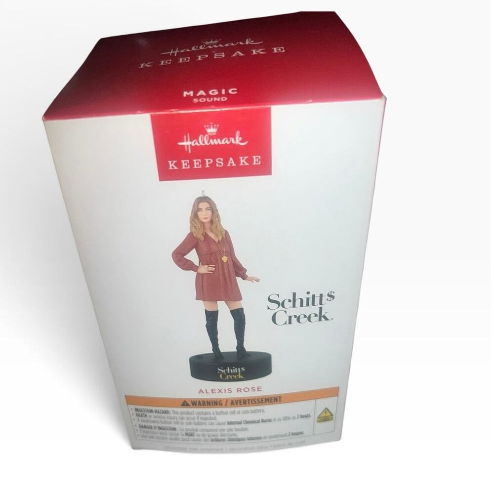 2025 Hallmark Keepsake Ornament Magic  Schitt's Creek Alexis Rose